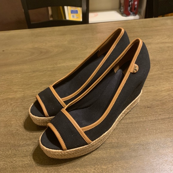 Tory Burch Espadrille Wedges - Picture 3 of 12